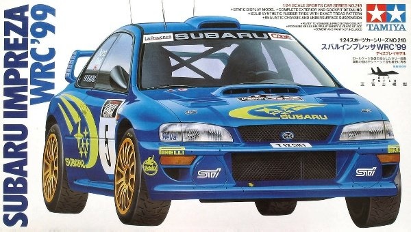 Tamiya 24218 – Subaru Impreza WRC ’99 1:24