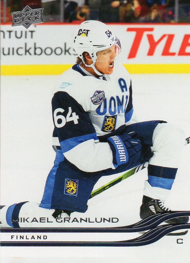 MIKAEL GRANLUND TEAM FINLAND 2025-26 Upper Deck Extended – Base