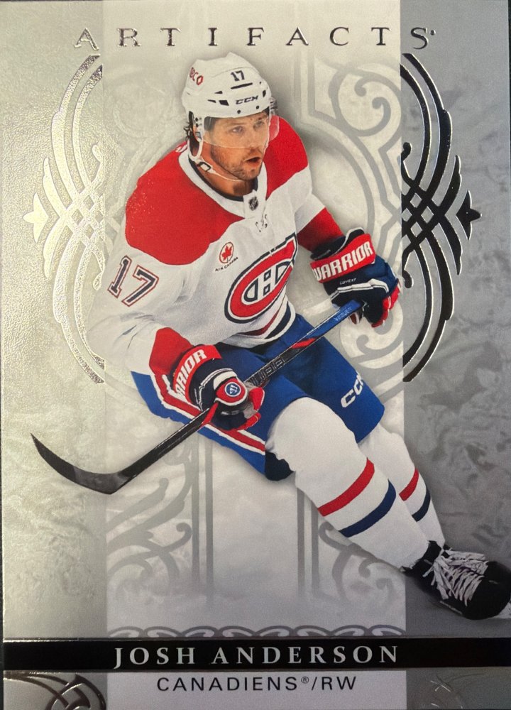 JOSH ANDERSON #90 – 2026-27 Upper Deck Artifacts – Base