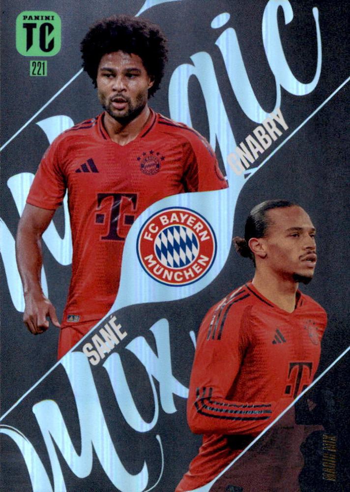 SERGE GNABRY / LEROY SANE 2025 Panini Top Class Magic Mix