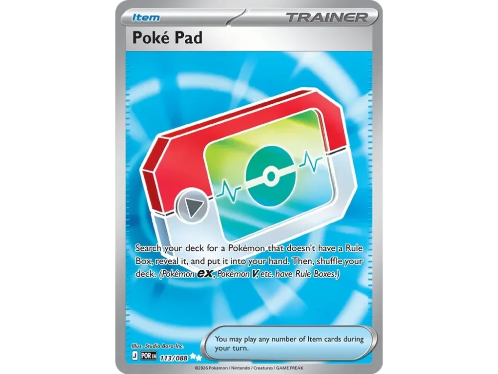 POR 113/088 Poké Pad - Perfect Order – Nintendo