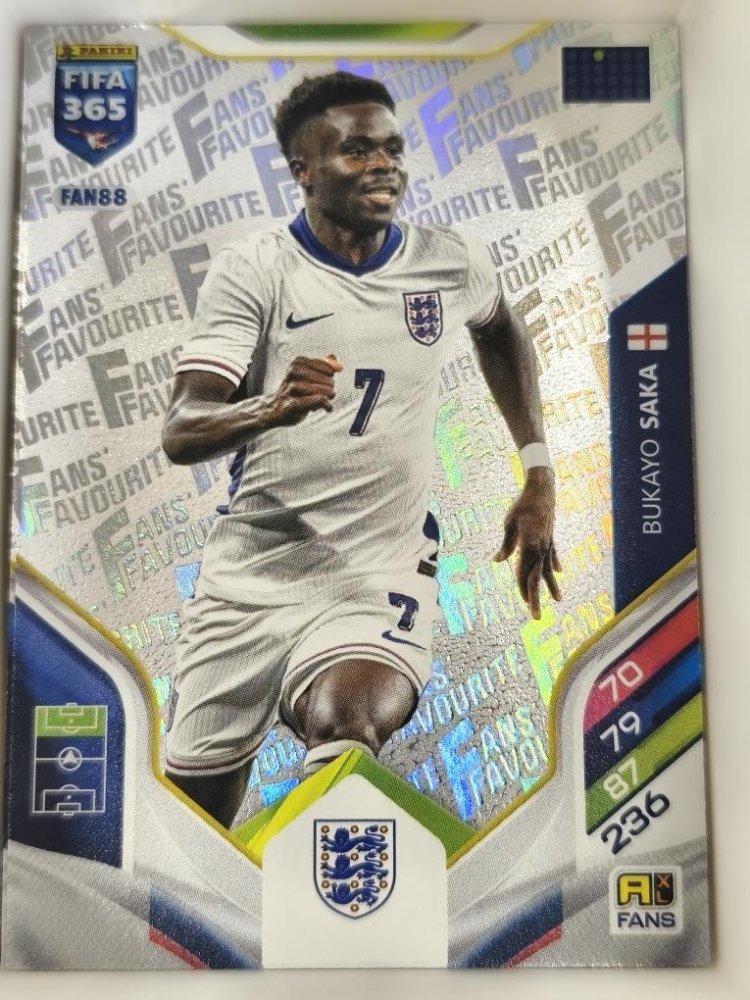 BUKAYO SAKA FIFA 2026 Adrenalyn XL Fan Silver