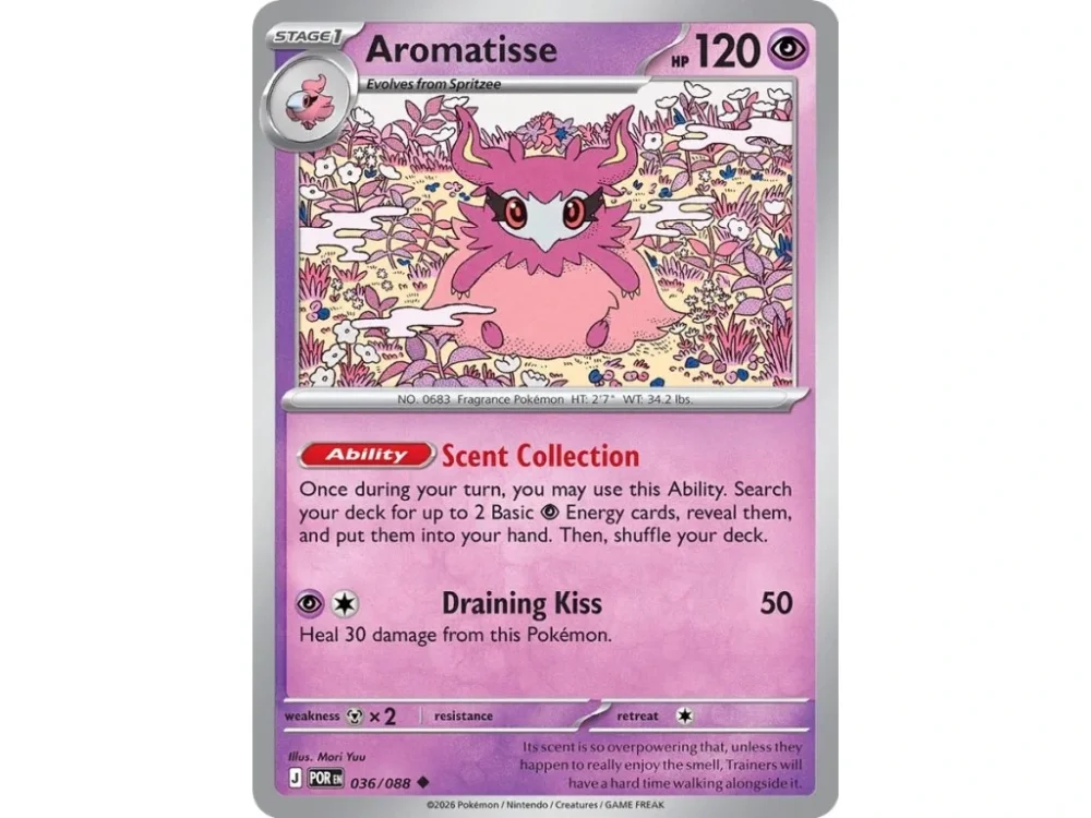 Aromatisse 036/088 Perfect Order – Nintendo