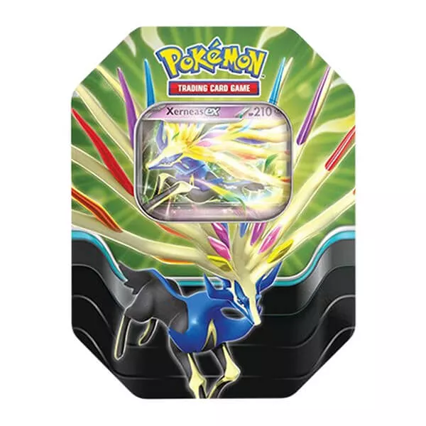 Plechovka Pokémon Azure Legends Tin - Xerneas ex