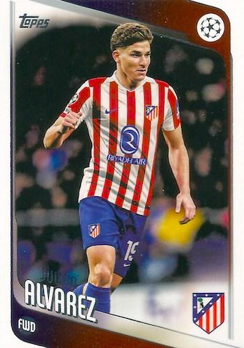 JULIAN ALVAREZ 2025-26 Topps UEFA Club Competitions