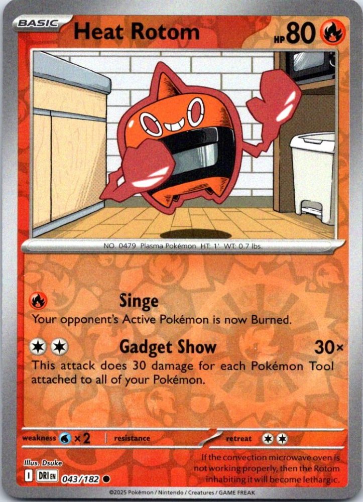Heat Rotom 043/182 Destined Rivals