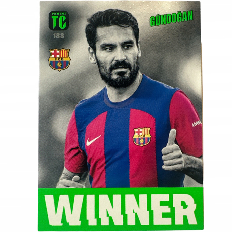 Ilkay Gündogan 2024 Panini Top Class Winner – 2023-24 – Insert