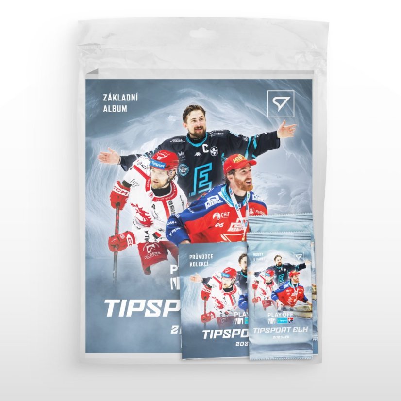 Startovací balíček - hokejové kartičky SportZoo Tipsport ELH 2025/26 Play Off