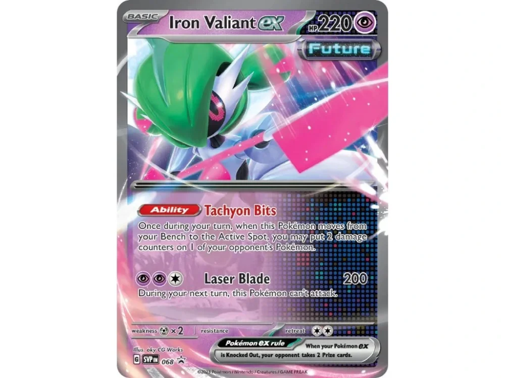 Pokémon Jumbo karta – Iron Valiant ex