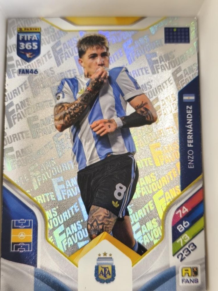 ENZO FERNANDEZ FIFA 2026 Adrenalyn XL Fan Silver