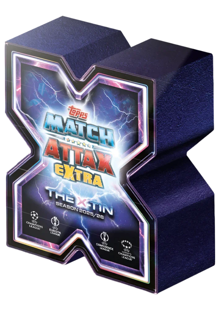 2025-26 Topps Match Attax EXTRA UEFA Club Competitions The X Tin
