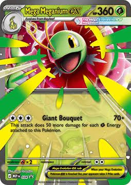 Mega Meganium ex – #034 – MEP Black Star Promos – holo – en