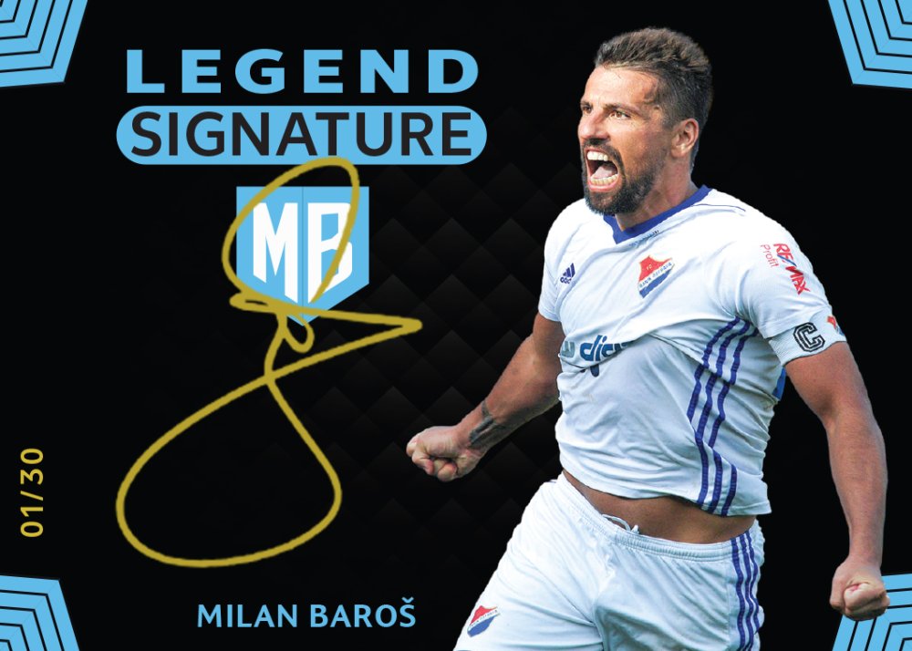 Milan Baroš My Journey 2023 Baník Ostrava Signature 24/30