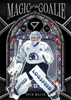 NICK MALÍK SportZoo 2025-26 I.serie Magic of the Goalie – Insert