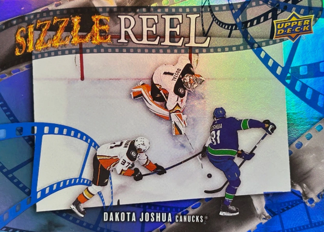 DAKOTA JOSHUA 25-26 UD Hockey Série1 SIZZLE REEL
