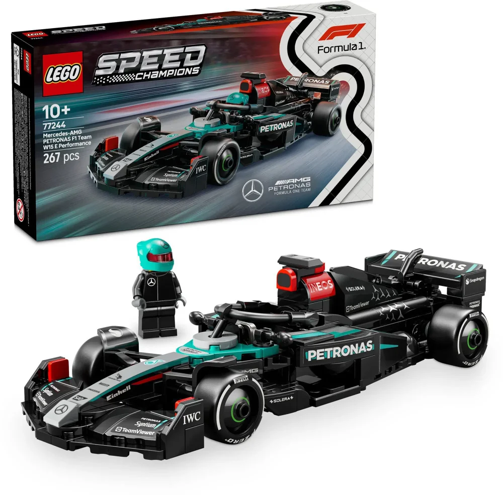 LEGO® Speed Champions 77244 Závodní auto Mercedes-AMG F1® W15