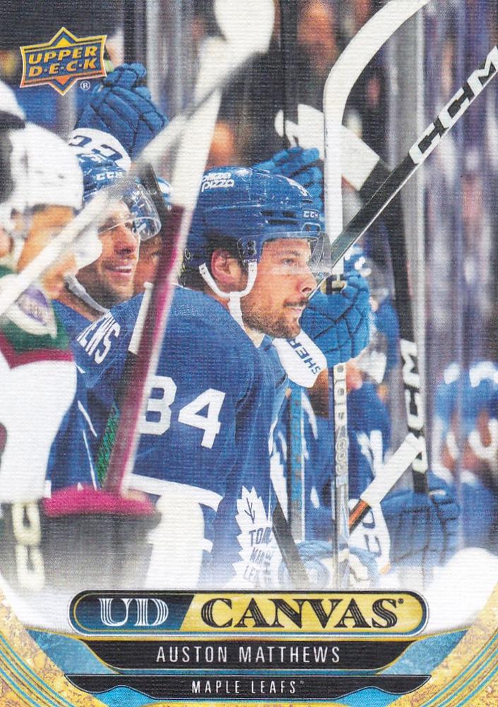 AUSTON MATTHEWS 24-25 UD Hockey Série2 Canvas
