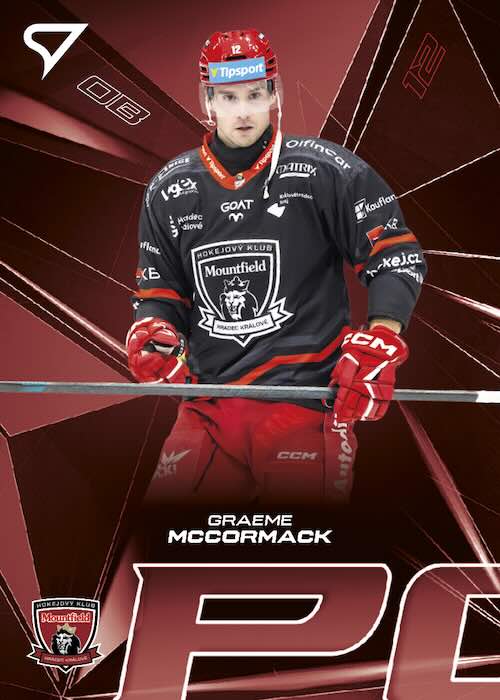 GRAEME MCCORMACK 2025-26 SportZoo ELH serie II. Powerhouse