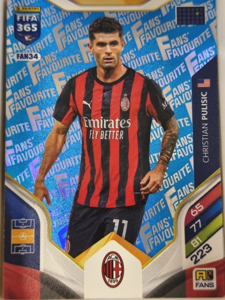 CHRISTIAN PULISIC FIFA 2026 Adrenalyn XL Fan Blue