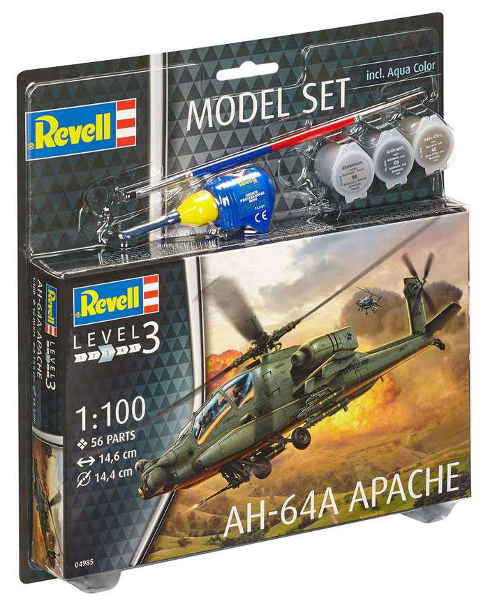 1:100 AH-64A Apache ModelSet