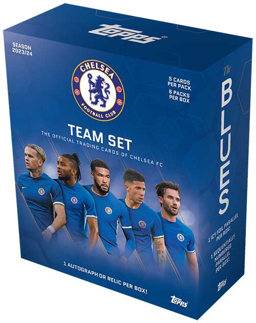 2023-24 Topps Chelsea FC Team Set