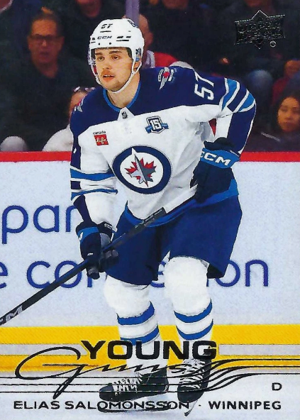 ELIAS SALOMONSSON 2025-26 Upper Deck Extended Young Guns