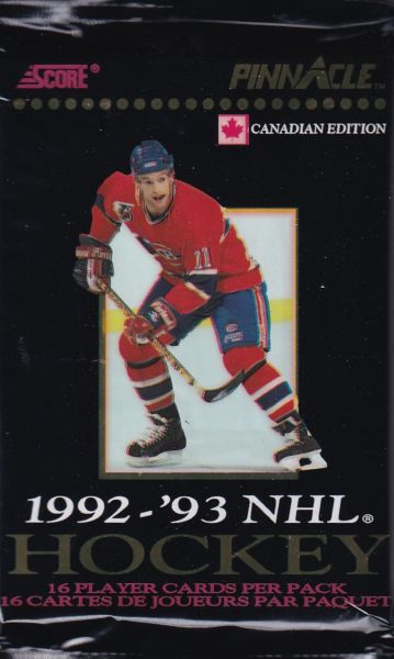 1992-93 Pinnacle - hobby balíček – Score