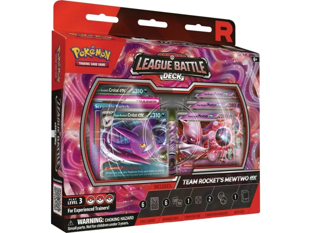 Pokémon Team Rocket´s Mewtwo ex League Battle Deck