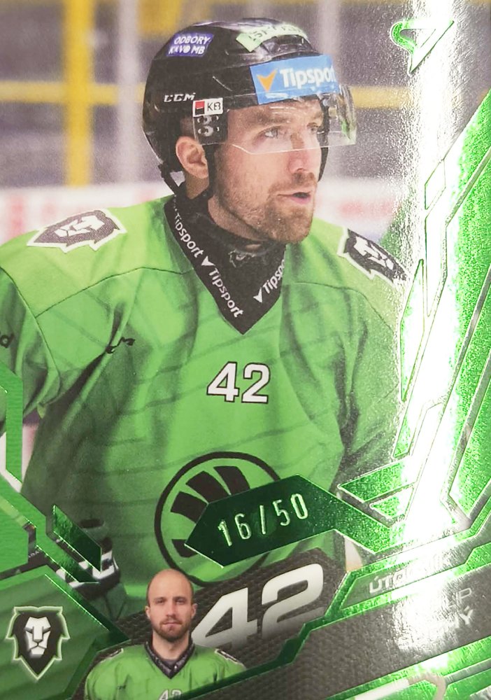 FILIP SUCHÝ SportZoo 2025-26 I.serie Emerald Green 16/50
