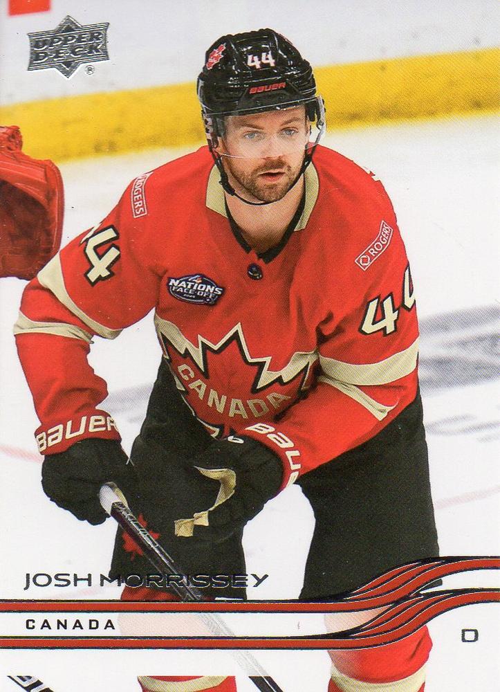 JOSH MORRISSEY TEAM CANADA 2025-26 Upper Deck Extended – Base