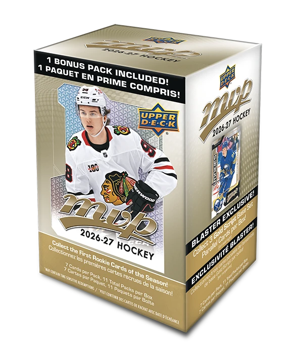 2026-27 Upper Deck MVP Hockey Blaster Box