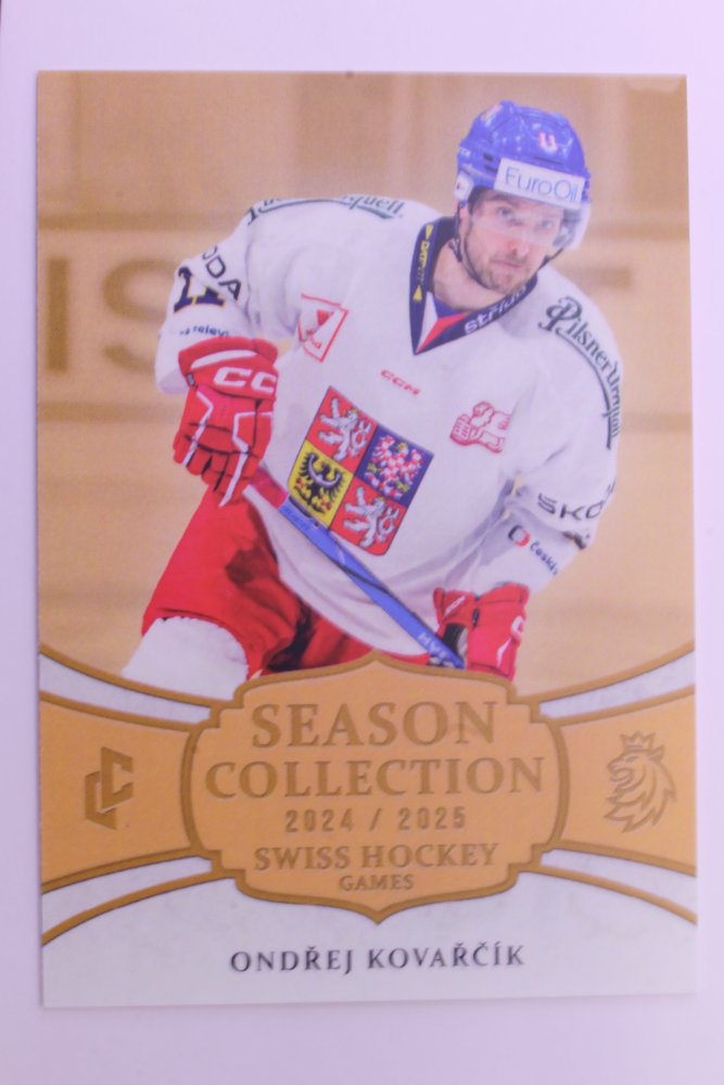 Michal KOVÁŘČÍK - LC 2024-25 Season Collection Swiss Hockey Games