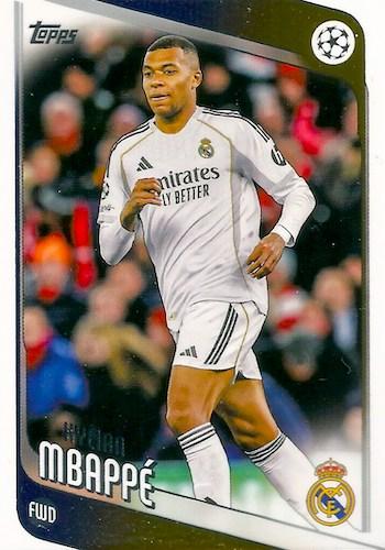 KYLIAN MBAPPE 2025-26 Topps UEFA Club Competitions