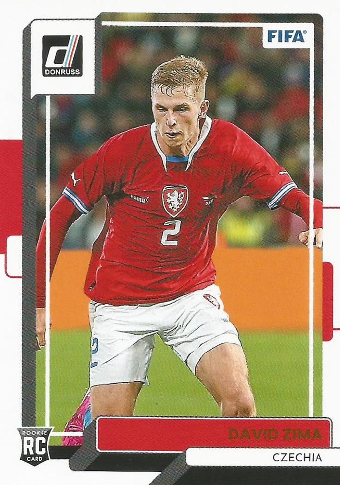 DAVID ZIMA 2022-23 Donruss