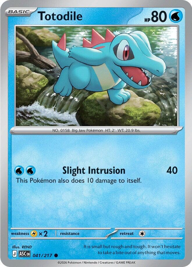 Totodile 041/217 Ascended Heroes