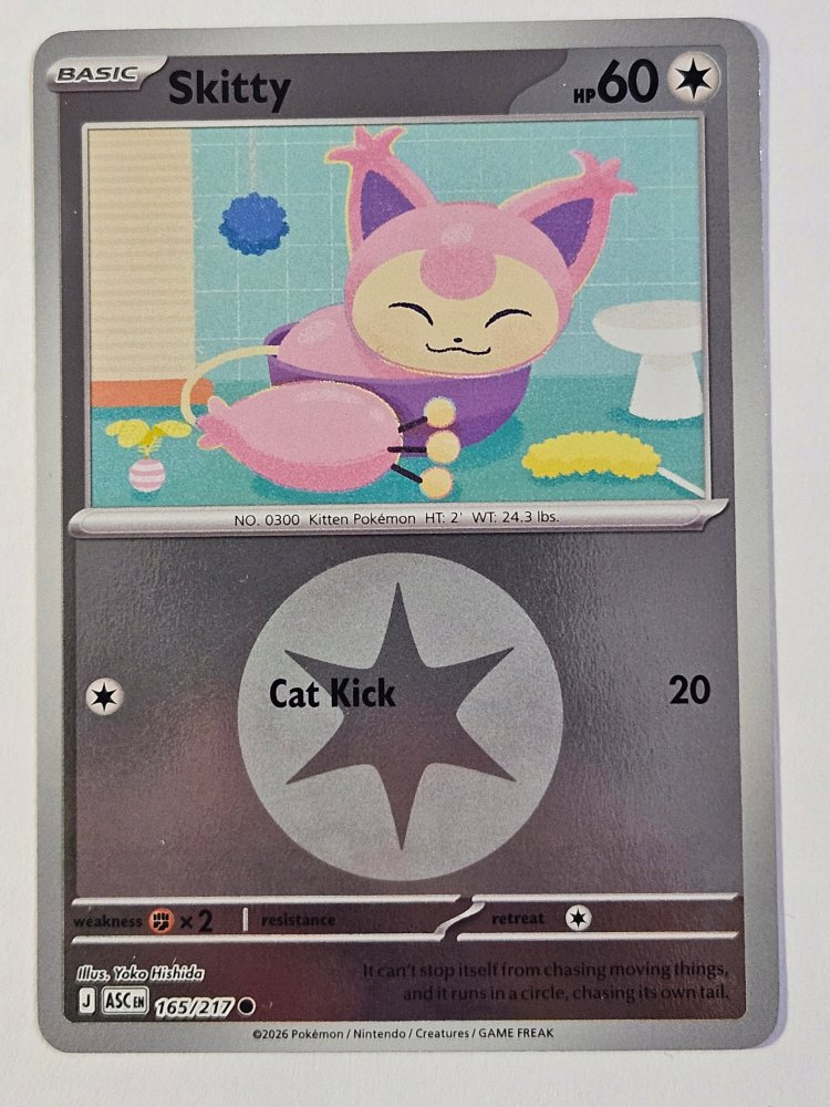 Skitty 165/217 Ascended Heroes
