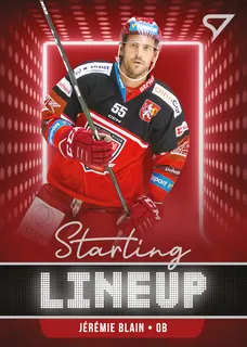 JÉRÉMIE BLAIN 21-22 SportZoo Série2 Tipsport ELH Starting Lineup