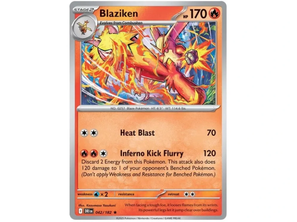 Blaziken 042/182 Destined Rivals
