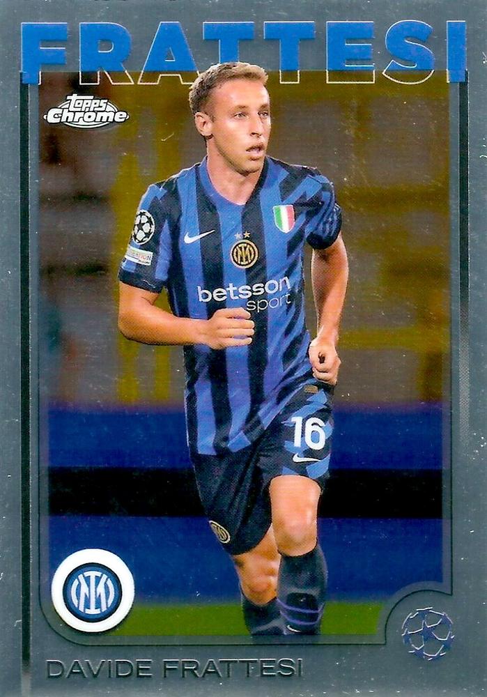 DAVIDE FRATTESI 2024-25 Topps Chrome UEFA Club Competitions