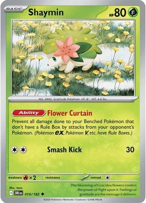 Shaymin 010/182 Destined Rivals – Nintendo