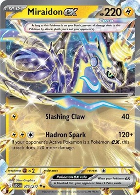 Miraidon ex 073/217 Ascended Heroes