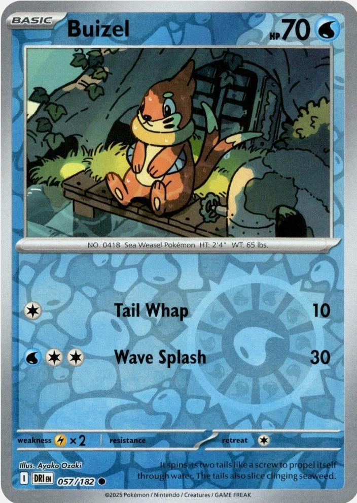 Buizel 057/182 Destined Rivals – Nintendo