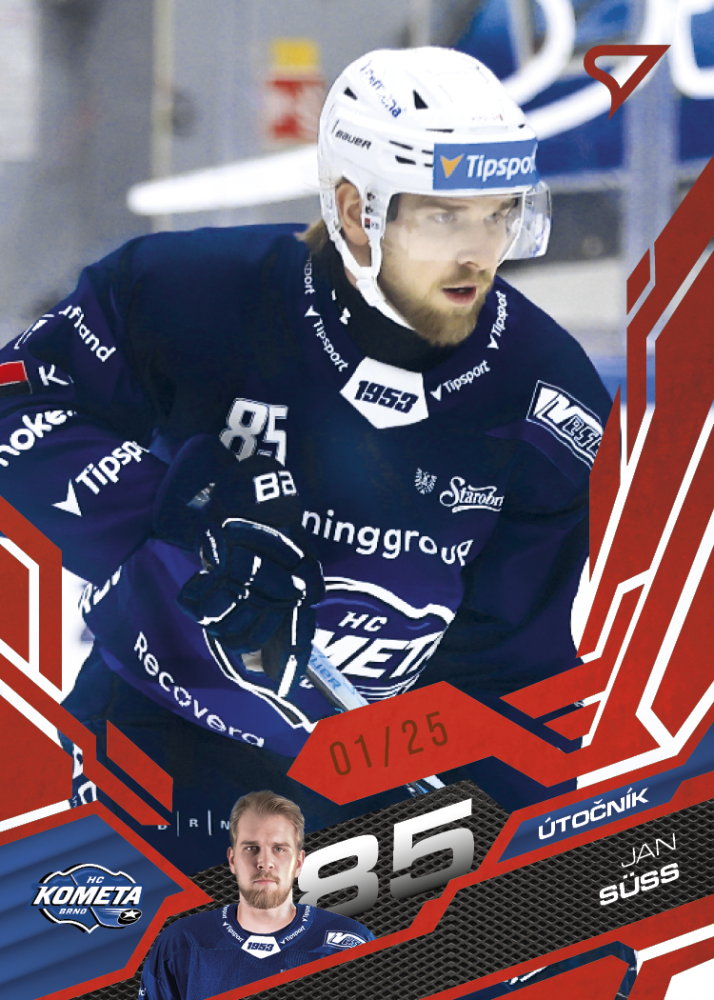 JAN SÜSS SportZoo ELH 2025/26 Play Off Ruby Red 21/25