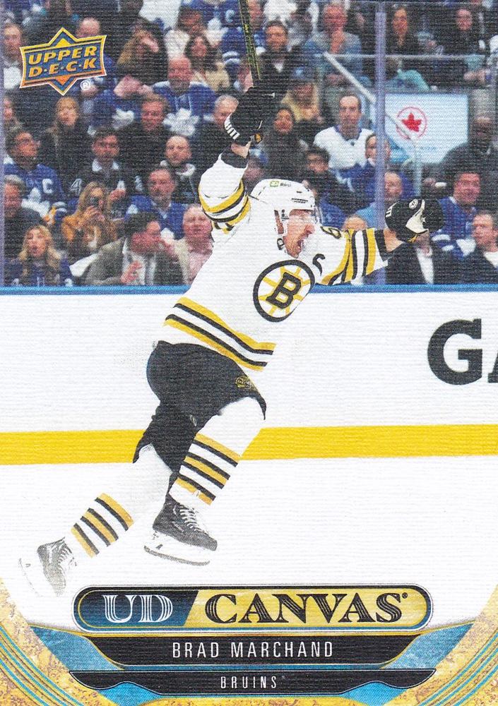 BRAD MARCHAND 24-25 UD Hockey Série2 Canvas