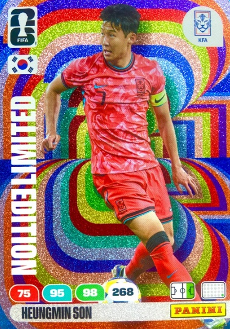 HEUNG-MIN SON 2026 Panini FIFA World Cup LIMITED EDITION
