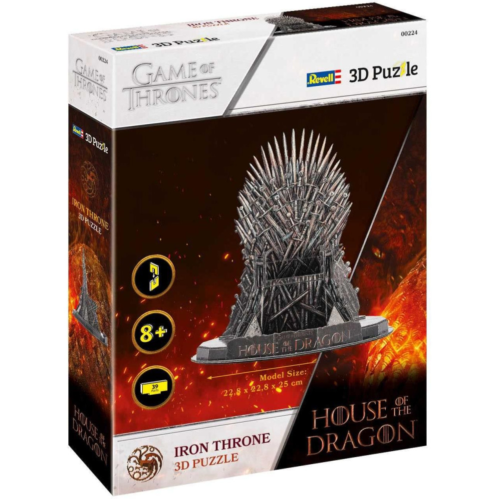 3D Puzzle - House of the Dragon "Iron Throne"