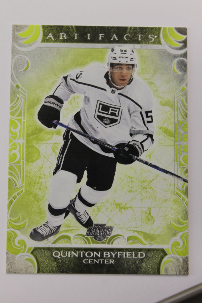 QUINTON BYFIELD 24-25 UD Artifacts Neon Green