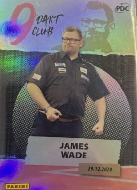 JAMES WADE 2026 PDC WORLD CHAMPIONSHIP 9-DART-CLUB Purpple 047/180
