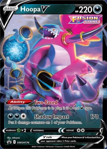 Pokémon Jumbo karta – Hoopa V Promo
