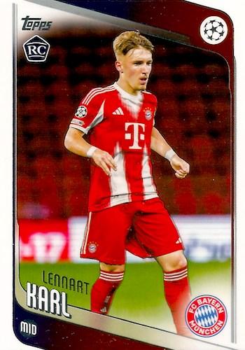 LENNART KARL 2025-26 Topps UEFA Club Competitions – Base